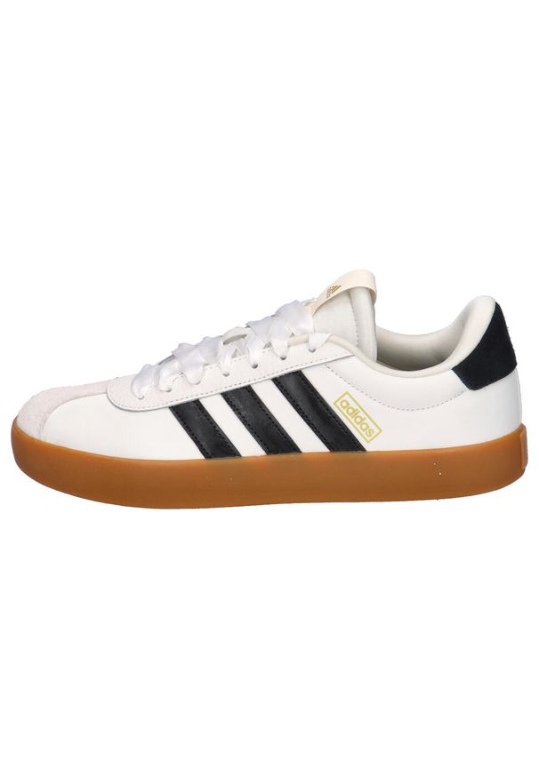 Adidas - Buty ADIDAS VL COURT 3.0 Biały. Okazja: na co dzień. Kolor: czarny, biały, wielokolorowy. Sport: skateboard