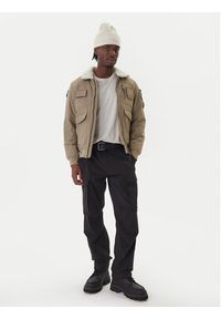 Aeronautica Militare Kurtka bomber 252AB3024UCT03151 Khaki Regular Fit. Kolor: brązowy. Materiał: syntetyk #3