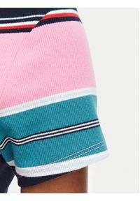 Tommy Jeans T-Shirt Essential DW0DW17383 Kolorowy Slim Fit. Materiał: bawełna. Wzór: kolorowy #2