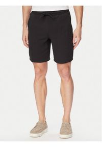 Jack & Jones Szorty materiałowe Jaiden 12274758 Czarny Relaxed Fit. Kolor: czarny. Materiał: bawełna #1