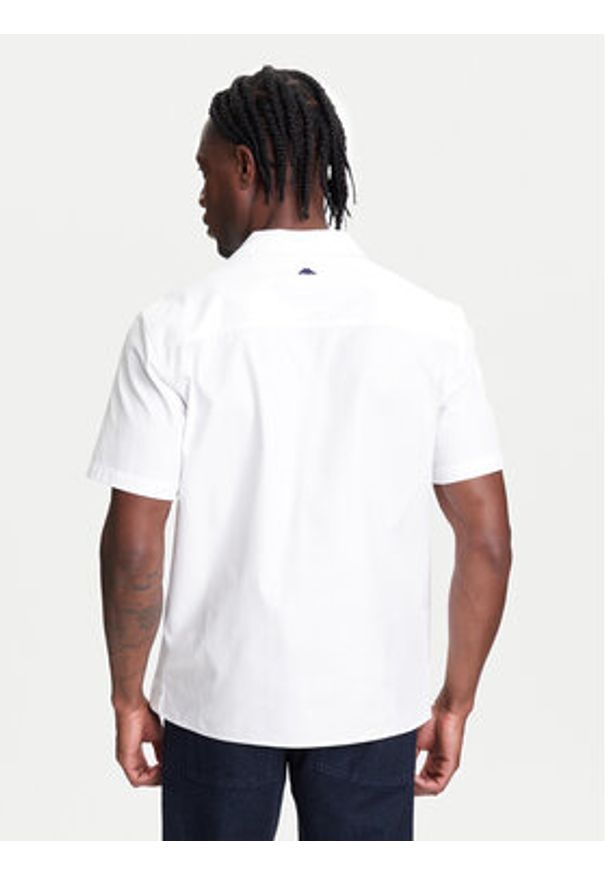 Robe di Kappa Koszula Robe Giovani Aousja 631372W Biały Regular Fit. Kolor: biały. Materiał: bawełna