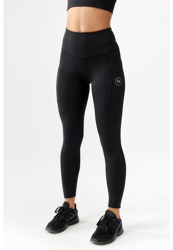 ROUGH RADICAL - Getry damskie legginsy sportowe szybkoschnące fitness Rough Radical Hamptons. Kolor: czarny. Sport: fitness