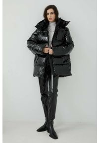 The Kooples kurtka damska kolor czarny zimowa. Kolor: czarny. Sezon: zima #6