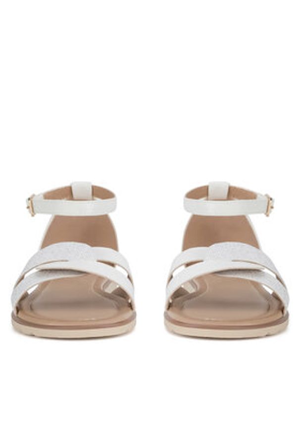 Clara Barson Sandały WS6262-02 Biały. Kolor: biały. Materiał: syntetyk