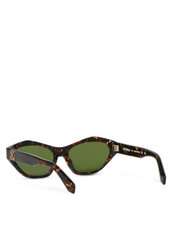 OFF-WHITE - Off-White Okulary przeciwsłoneczne OERI13H Brązowy. Kolor: brązowy