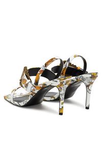 Versace Jeans Couture Sandały 78VA3S71 Biały. Kolor: biały. Materiał: skóra #5