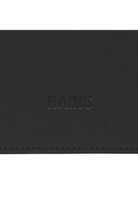 Rains Etui na laptopa Laptop Portfolio 15" 16540 Czarny. Kolor: czarny. Materiał: skóra