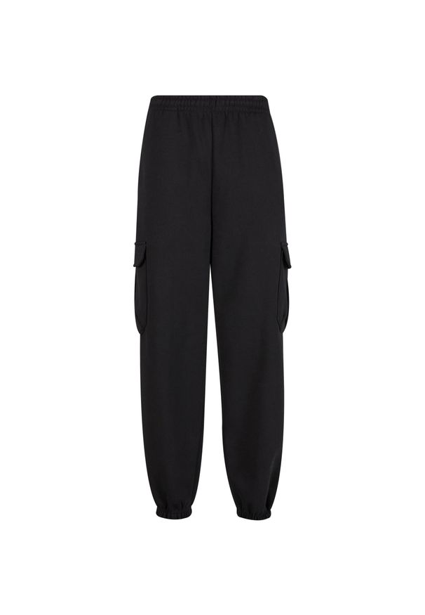 BUILD YOUR BRAND - Spodnie Do Biegania Cargo Dla Dorosłych Unisex 90s. Kolor: czarny