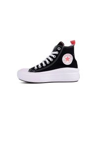 Tenisówki Converse Model Ctas Move Hi Kolor Czarny. Kolor: czarny. Materiał: tkanina