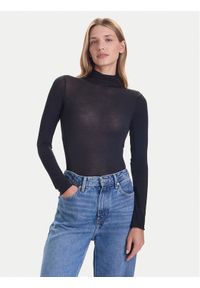 Hunkemöller Bluzka Intimate 302811 Czarny Slim Fit. Kolor: czarny