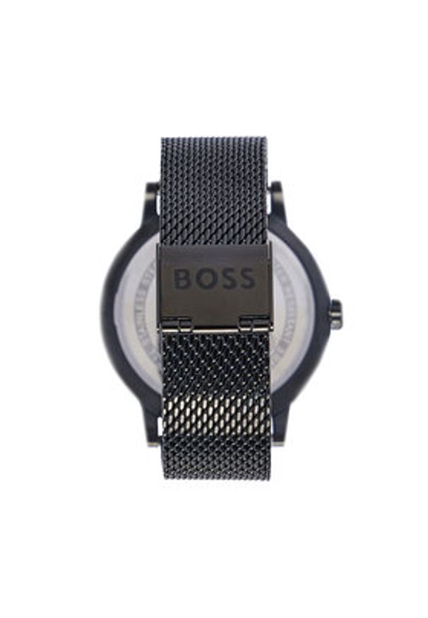 BOSS - Boss Zegarek Confidence 1513810 Czarny. Kolor: czarny