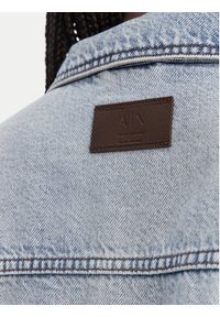 Armani Exchange Kurtka jeansowa XW002260 AF21338 MB001 Niebieski Regular Fit. Kolor: niebieski. Materiał: lyocell #3