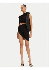 JACQUEMUS Spódnica mini 243SK064-2381 Czarny Regular Fit. Kolor: czarny. Materiał: wiskoza #4