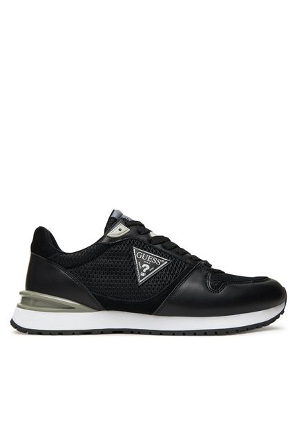 Czarne sneakersy Guess 7619342546140 - Sneakersy męskie