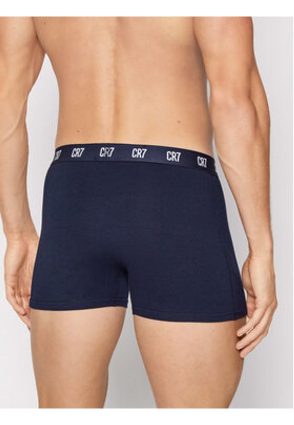 Cristiano Ronaldo CR7 Komplet 3 par bokserek Basic 8100-49-2701 Kolorowy. Materiał: bawełna. Wzór: kolorowy