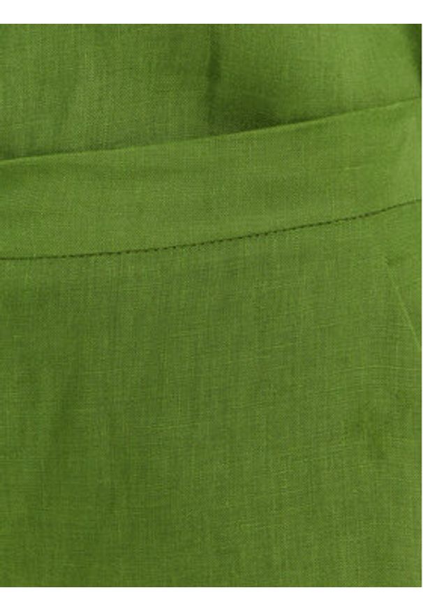 Marella Kuloty Silvana 2515131022 Zielony Regular Fit. Kolor: zielony. Materiał: len