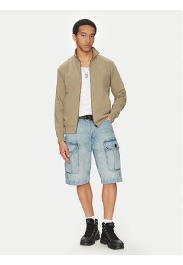 G-Star RAW - G-Star Raw Bluza Nifous D25122-D566 6057 Khaki Regular Fit. Kolor: brązowy. Materiał: syntetyk