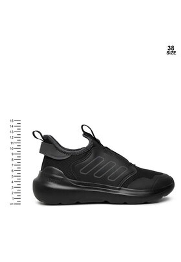 Adidas - adidas Sneakersy Tensaur Comfort JR7662 Czarny. Kolor: czarny. Materiał: materiał