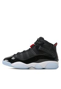 Nike Sneakersy Jordan 6 Rings 322992 064 Czarny. Kolor: czarny. Materiał: materiał #4