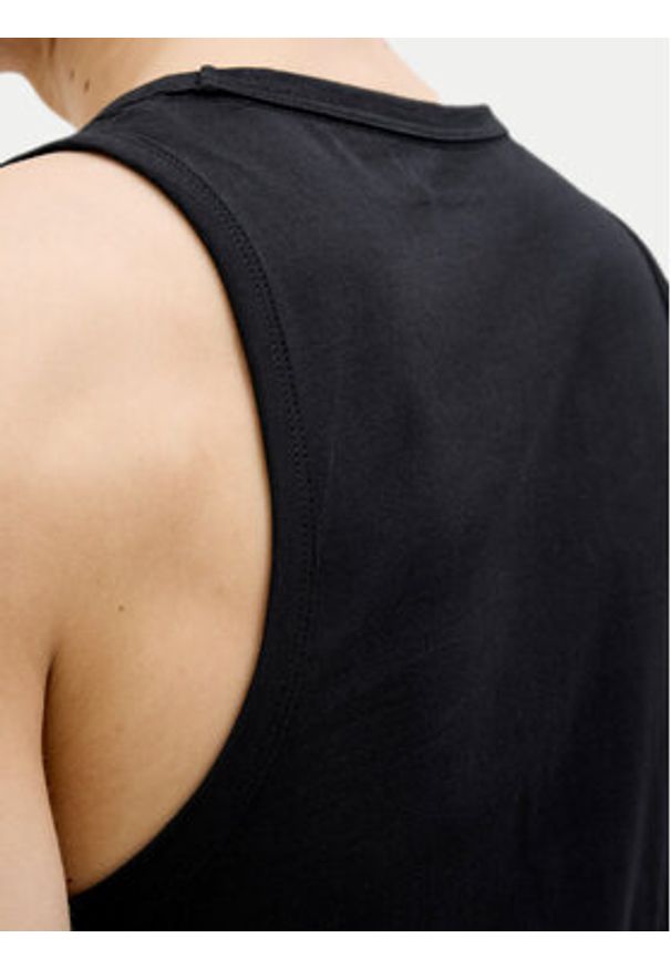 Jack & Jones Tank top Hawaii 12269321 Czarny Standard Fit. Kolor: czarny. Materiał: bawełna