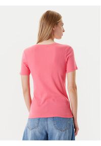United Colors of Benetton - United Colors Of Benetton T-Shirt 3GA2E4230 Różowy Regular Fit. Kolor: różowy. Materiał: bawełna