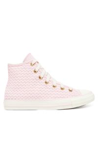 Converse Trampki Chuck Taylor All Star Knit Hi A13643C Różowy. Kolor: różowy. Materiał: materiał
