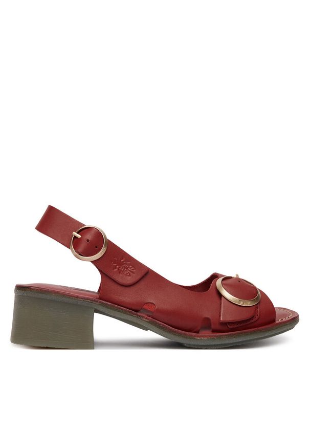 Sandały Fly London. Kolor: czerwony