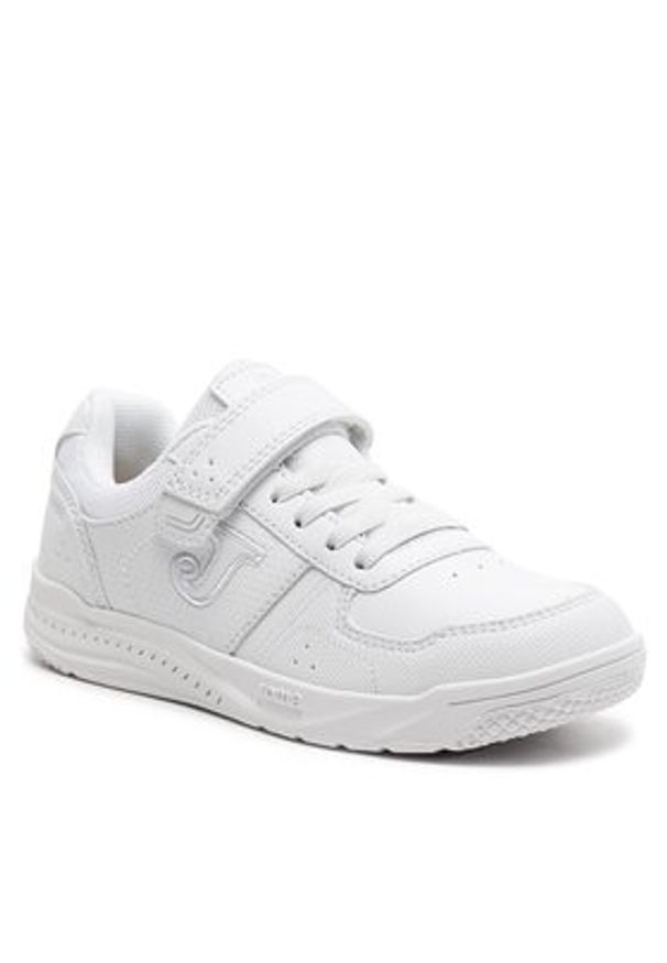Joma Sneakersy Harvard Jr 2202 WHARW2202V Biały. Kolor: biały. Materiał: skóra