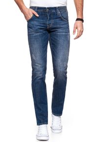 Mustang - JEANSY MĘSKIE MUSTANG Chicago Tapered DENIM BLUE 1006586 5000 984. Stan: podwyższony #9