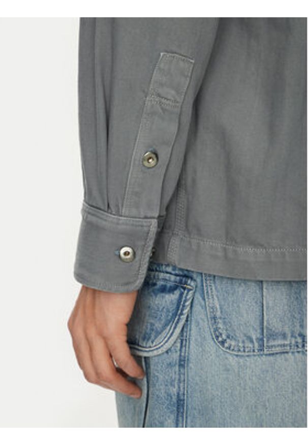 G-Star RAW - G-Star Raw Koszula D23007-D300 H116 Szary Boxy Fit. Kolor: szary. Materiał: bawełna