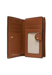 MICHAEL Michael Kors Duży Portfel Damski Bryant 32S5GYTZ2B Beżowy. Kolor: beżowy. Materiał: skóra #3