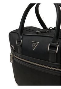 Guess Torba na laptopa HMLUHN P4447 Czarny. Kolor: czarny. Materiał: materiał