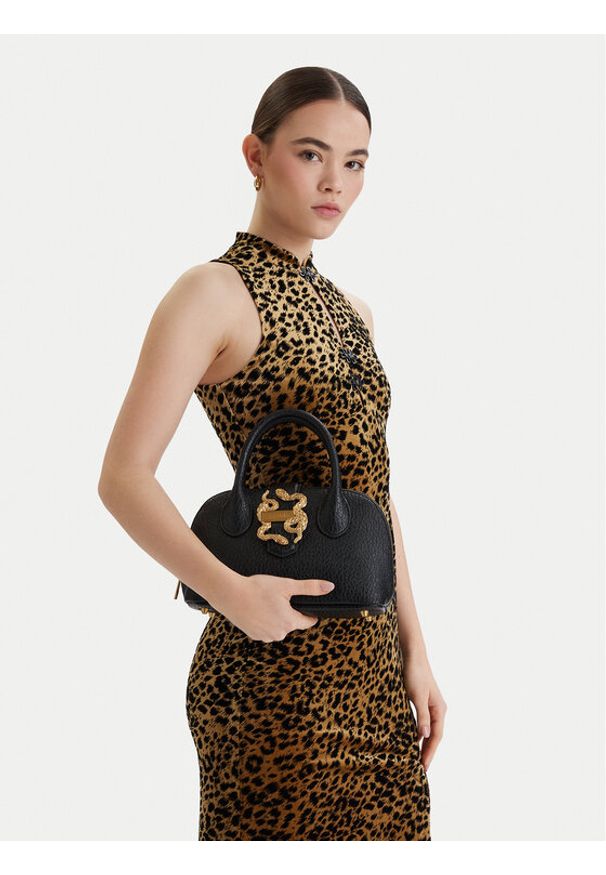 Just Cavalli Torebka 80RA4BN2 ZSD87 Czarny. Kolor: czarny. Materiał: skórzane