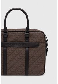 Michael Kors torba na laptopa kolor brązowy. Kolor: brązowy #3