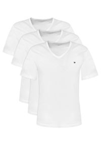 TOMMY HILFIGER - Tommy Hilfiger Komplet t-shirtów UM0UM03865 Biały Regular Fit. Kolor: biały. Materiał: bawełna #1