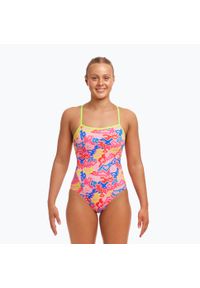 FUNKITA - Strój pływacki jednoczęściowy damski Funkita Single Strap One Piece. Kolor: wielokolorowy