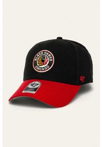 47 Brand - 47brand - Czapka NHL Chicago Blackhawks. Kolor: czarny #1