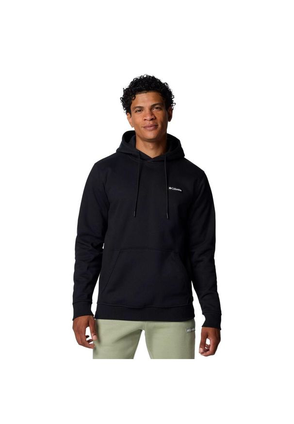 columbia - Bluza dresowa sportowa męska Meridian Creek Hoodie. Kolor: czarny. Materiał: poliester, bawełna