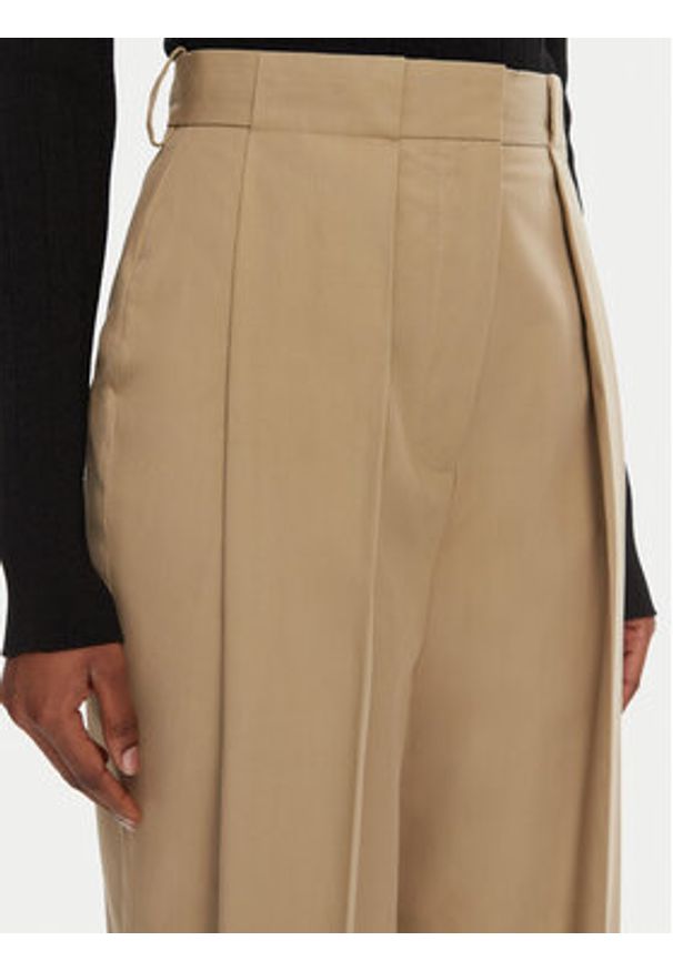 Balmain Spodnie materiałowe DF0PQ315CF47 Beżowy Regular Fit. Kolor: beżowy. Materiał: bawełna