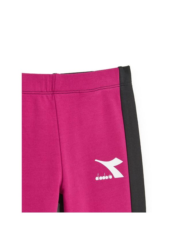 Diadora - Legginsy dziewczęce DIADORA JG.LEGGINGS GLEE. Kolor: różowy