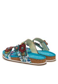 Laura Vita Klapki Brcyano 16 Niebieski. Kolor: niebieski. Materiał: skóra #4