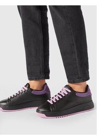 Emporio Armani Sneakersy X3X024 XN825 R295 Czarny. Kolor: czarny. Materiał: skóra #6