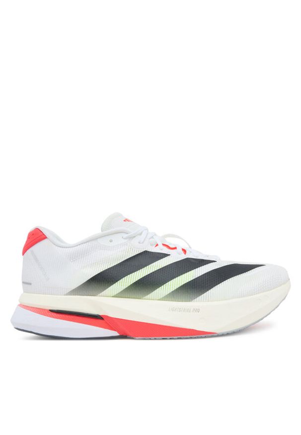 Adidas - adidas Buty do biegania adizero Boston 13 JS4932 Biały. Kolor: biały. Materiał: materiał