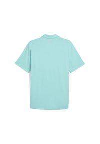 Puma - Koszulka polo do padla Individual PUMA. Typ kołnierza: polo. Kolor: żółty, niebieski, pomarańczowy, wielokolorowy. Sport: bieganie #2