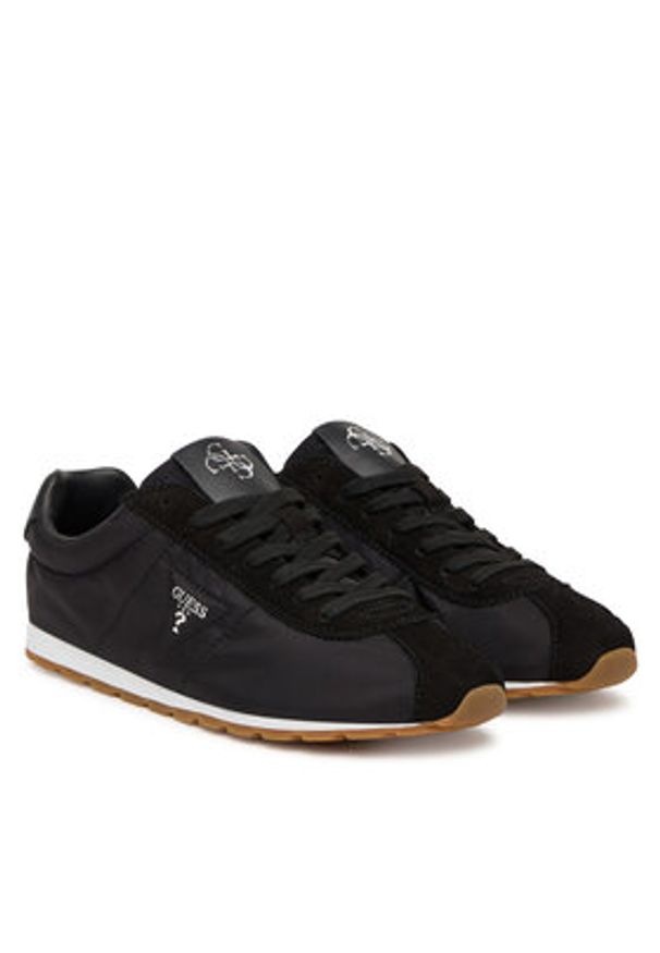 Guess Sneakersy FLPTIA FAB12 Czarny. Kolor: czarny. Materiał: materiał