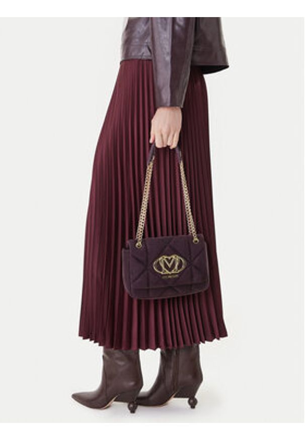 Love Moschino - LOVE MOSCHINO Torebka JC4314PP0NKE0650 Fioletowy. Kolor: fioletowy