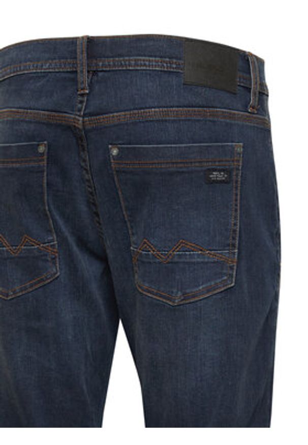 Blend Jeansy 20700053 Granatowy Slim Fit. Kolor: niebieski