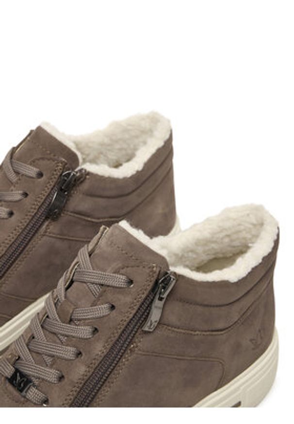 Caprice Sneakersy 9-26251-45 Brązowy. Kolor: brązowy. Materiał: skóra, zamsz