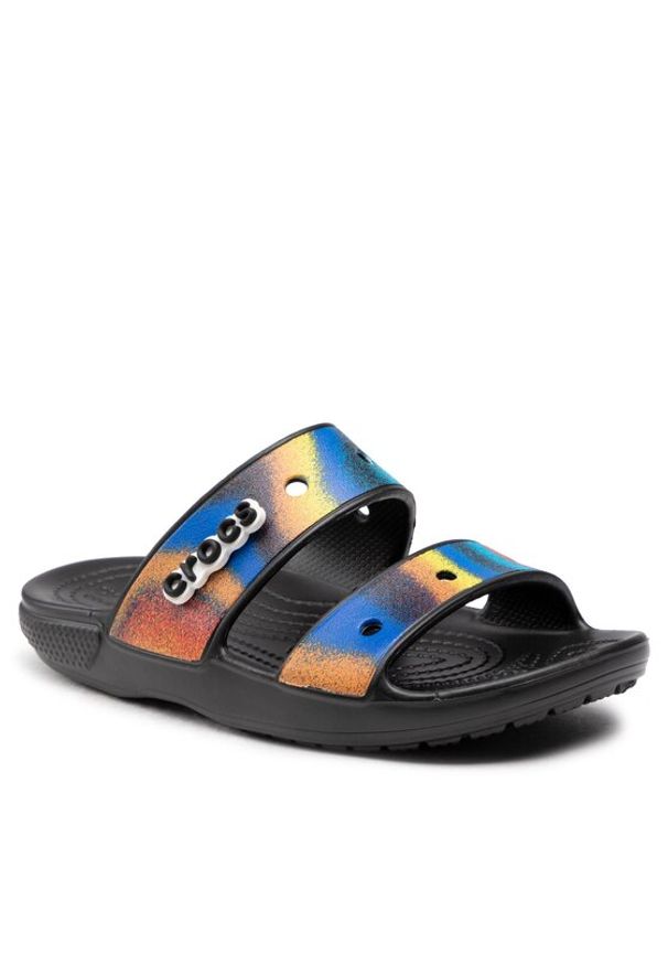 Klapki Crocs. Wzór: kolorowy