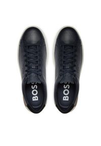 BOSS - Boss Sneakersy Clint Tenn 50512177 Granatowy. Kolor: niebieski. Materiał: skóra
